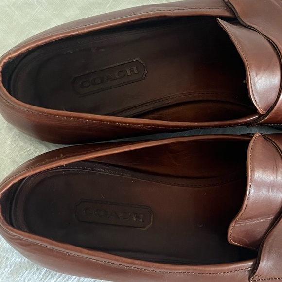 Vintage Coach Leather Loafers - Picture 3 of 8